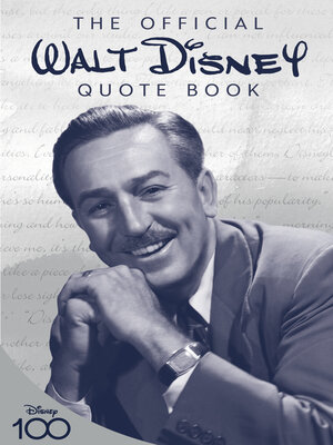 cover image of The Official Walt Disney Quote Book